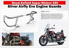 Royal Enfield "Stainless Steel Silver Air fly Evo Engine Guard" Super Meteor 650