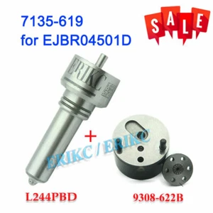 ERIKC 7135-619 Repair Kt Nozzle L244PBD+Valve 9308-622B for Injector EJBR04501D - Picture 1 of 6