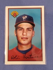 Robin Ventura 1989 Bowman Tiffany Baseball Rookie Card  #65
