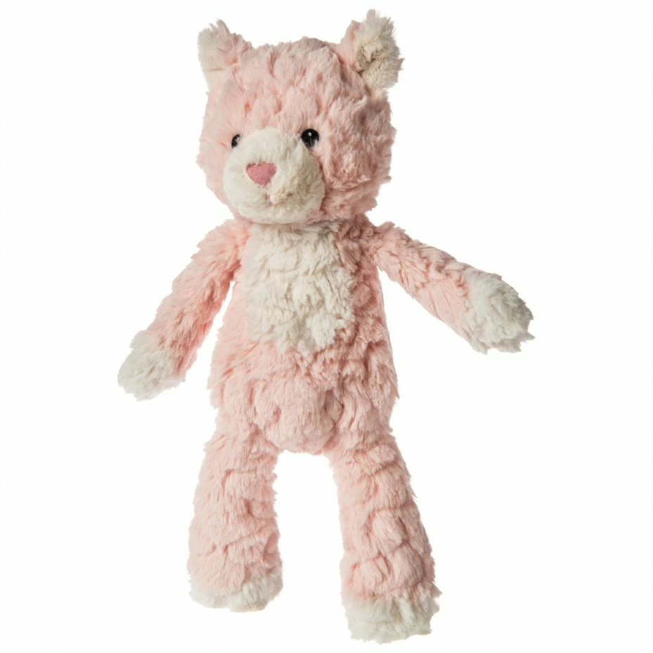 MARY MEYER Putty Nursery Soft Plush Toy - Blush Pink Kitty Cat - Image 1 of 1