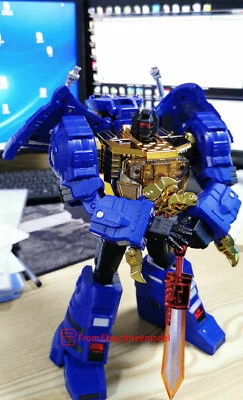 1pcs FT08G FansToys FT-08G ft08g Grinder Dark Blue Grimlock Figure In Stock - Image 1 of 4
