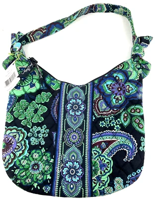Bolso de mano para mujer Vera Bradley Rhapsody Olivia multicolor floral cachemira hobo Foto 1 de 4