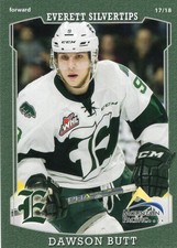 2017/18 Everett Silvertips - DAWSON BUTT