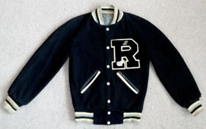 1950s 1960s ROBINSON HIGH SCHOOL Vintage VARSITY LETTERMAN JACKET Tampa Florida - Picture 1 of 11