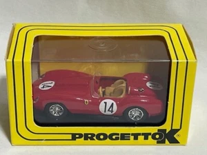 Progetto K 1/43 Ferrari 250 TR Prototipo 1958 Le Mans #14 Race Car Red 054 Italy - Picture 1 of 4