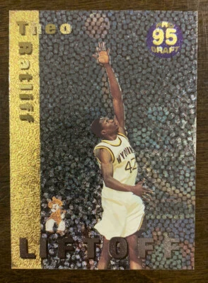 1995 Collect-A-Card Pro Draft Liftoff Theo Ratliff #L-10 Rookie - Image 1 of 2