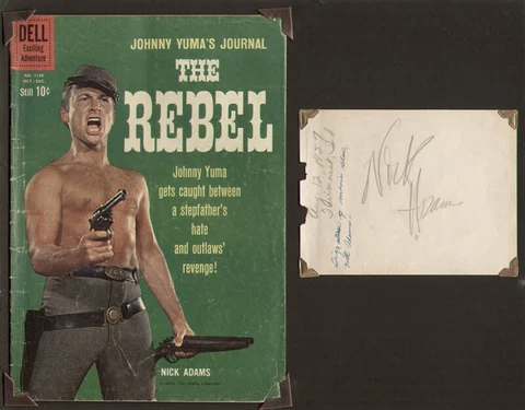 NICK "THE REBEL" ADAMS - AUTOGRAPH Cover