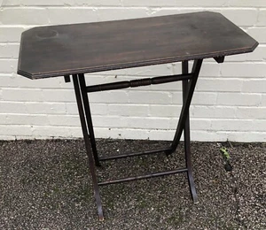 Antique Early 20th Century Edwardian Folding Military/Campaign/Coaching Table - Picture 1 of 24