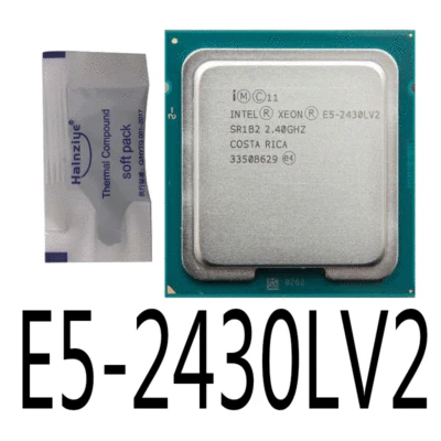 Intel Xeon E5-2430L V2 E5-2430LV2 2.40GHz 7.20GT/s 15MB LGA1356 CPU  - Image 1 of 2