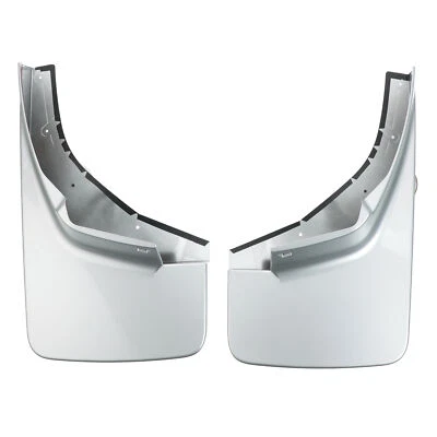 OEM NEW 2014-2020 Sierra Silverado Front Splash Guard Mud Flaps Silver 22902394 - Image 1 of 4