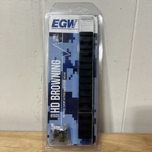 EGW Browning HD X-Bolt Short Action O MOA Scope Mount 81020 Black New - Picture 1 of 2