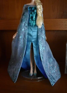 Muñeca Elsa Frozen 10 Aniversario Edición Limitada 17" SOLO VESTIDO CONJUNTO Y ZAPATOS - Imagen 1 de 8