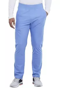 Cherokee Form Men Scrubs Pant, CK185T, Size: XL Tall, Ciel Blue - Picture 1 of 6