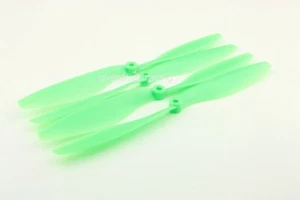 2x Nylon Propeller Paar 10x4.5 CW/CCW Luftschrauben für DJI Motoren HUB grün - Bild 1 von 2