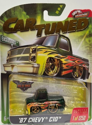 Super convención de Las Vegas 2025, cena salón de honor afinada para automóvil Chevy C10 87 Foto 1 de 4