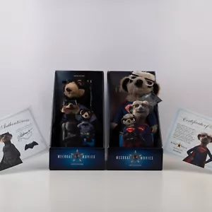Vgl. das Erdmännchen Aleksandr als Batman und Sergei als Superman Limited Edition - Bild 1 von 6
