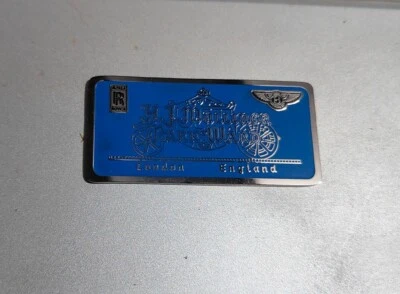 Vintage Car Mulliner Park Ward Coach Tag Badge Emblem Foto 1 de 2