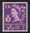 GB SG NI1 MNH MINT Northern Ireland 3d Deep Lilac. Regional Wilding Definitive