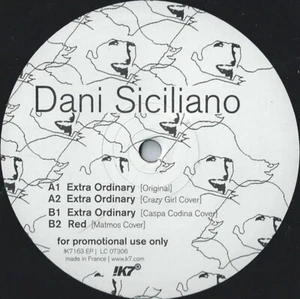 Dani Siciliano - Extra Ordinary (12", EP, Promo) (Very Good Plus (VG+)) - !!! Pl - Picture 1 of 2