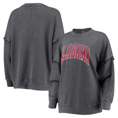 Women's Alabama Crimson Tide Perfect Ruffle Detail Lightweight Sweatshirt, Small - Image 1 of 4