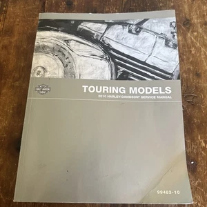 2010 Harley Davidson Touring Models Service Manual 99483-10 - Picture 1 of 3