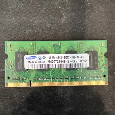 Samsung 1 GB DIMM 800 MHz DDR2 PC2 6400S Memory (M470T2864EH3) - Image 1 of 3
