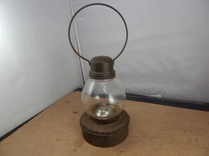 c.1930 EMBURY Warsaw NY Battery SKATER'S LANTERN LAMP WORKING - Picture 1 of 7