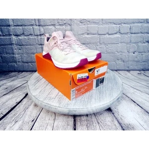 Nike Metcon Flyknit 3 White/Plum Chalk-Matte Silver Women Size 6 New In Box - Picture 1 of 11