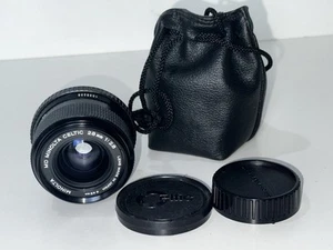 Minolta MD Celtic 28mm f/2.8 Wide Angle Lens, with case and caps - Picture 1 of 6