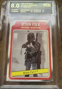 1980 STAR WARS EMPIRE STRIKES BACK #11 BOBA FETT FCG 8.0 - Picture 1 of 3