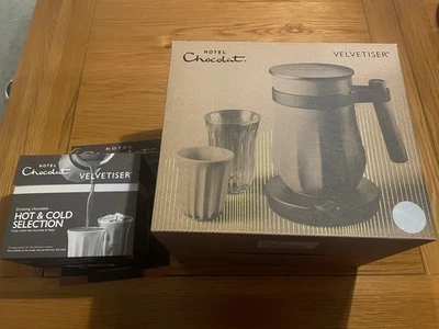 Hotel Chocolat Velvetiser Machine Pewter Brand New In Box with Free Gift UK!! - Image 1 of 4