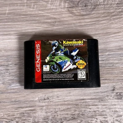 Kawasaki Superbike Challenge (Sega Genesis, 1995) Cartridge Only Tested Working - Image 1 of 4