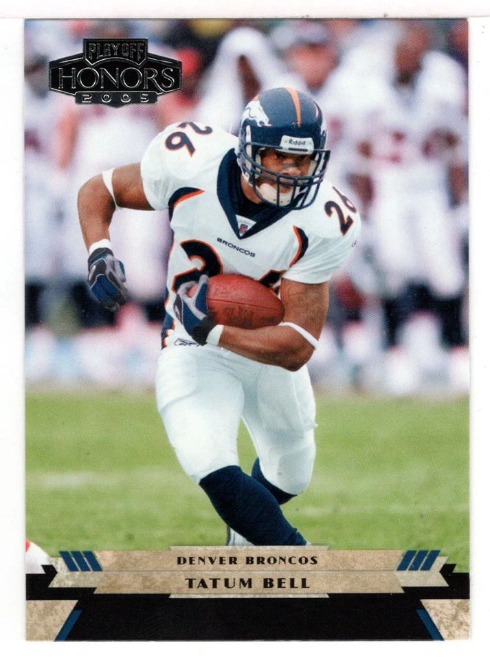 Tatum Bell - Denver Broncos (NFL Football Card) 2005 Playoff Honors # 33 - Mint - Image 1 of 1