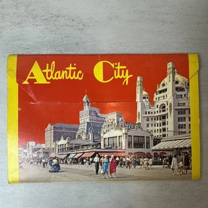 Atlantic City New Jersey Boardwalk, 12+ Fotos Postkarte Souvenir geschrieben gestempelt - Bild 1 von 7