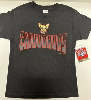 Camiseta de béisbol de ligas menores de Chihuahuas de El Paso Nueva para niños jóvenes talla XS Foto 1 de 4