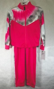 Nike 2 Piece Track Suit Set Youth Girls Size 6 Pink - Picture 1 of 3