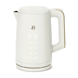 Beautiful 1.7-Liter Electric Kettle 1500 W with One-Touch Activation White Icing - Picture 1 of 5