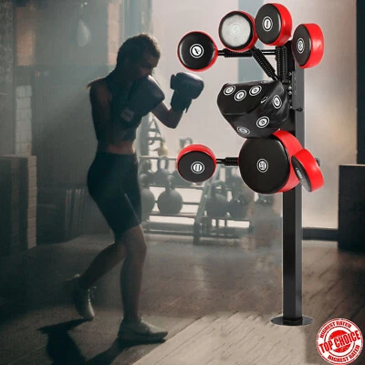 Boxstand Boxmaschine Boxtrainer Kick pads Schlagpolster Standbox-Trainer Neu - Bild 1 von 4