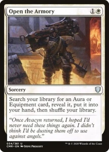 MTG Commander Legends Open The Armory x1 Uncommon White Enchantment NM/M - Picture 1 of 1