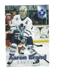 1997-98 St. John's Maple Leafs (AHL) Aaron Brand