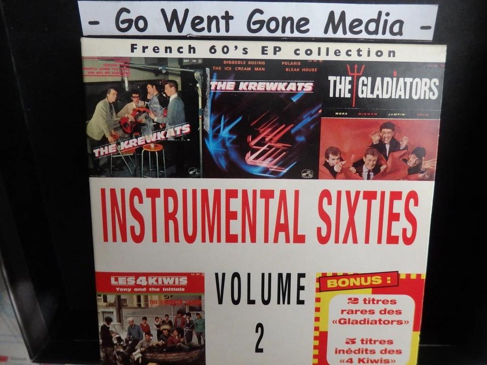 KREWKATS/GLADIATORS/LES 4 KIWIS - Instrumental 60's Vol. 2 - CD Softpak Magic - Bild 1 von 1