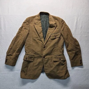 Mullin's Wilmington Brown Blazer Sports Coat Suit Jacket Adult Men's L Large - Picture 1 of 8