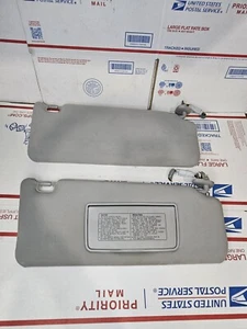 2007-2012 Acura RDX Sun Visor Set Pair Gray Left Right OEM - Picture 1 of 15