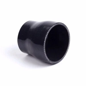 MANGUERA SILICONA ACOPLADOR REDUCTOR RECTO 2" A 2 3/8" 51MM A 60MM NEGRO - Imagen 1 de 5