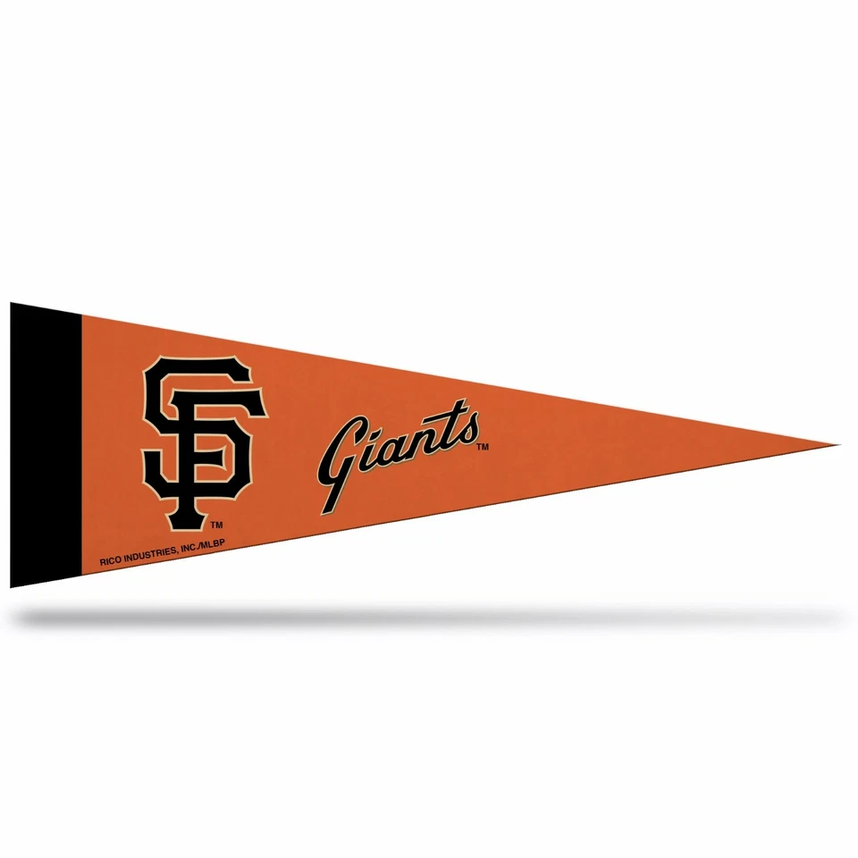 2 San Francisco Giants Pennants. Felt. 14-1/2" x 5".    #142 - Image 1 of 1