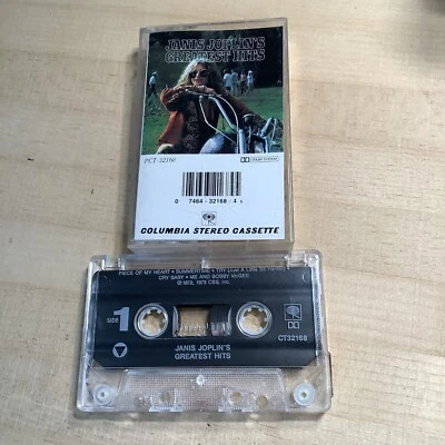 Janis Joplin's - Greatest Hits - Audio Tape Cassette Album 1972 VG+ CS1 - Image 1 of 2