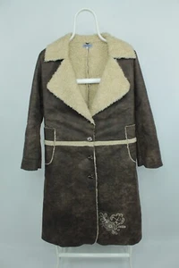 Kenzo Paris Ladies Faux Sheepskin Coat Junior Size: 14 / Women's XS / US 0-2 - Picture 1 of 8