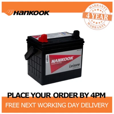 Hankook U1MF-S Leisure, Lawn and Garden Battery Sealed 12V 250CCA - 896 - Image 1 of 4