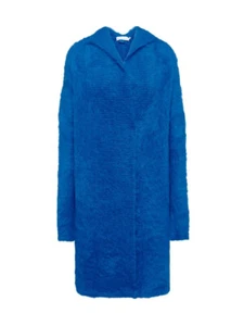 Scanlan Theodore Brushed Mohair Cardigan OSFM Marine Blue - Picture 1 of 15
