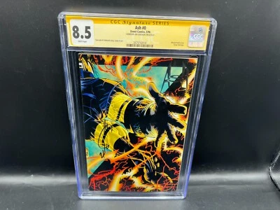 1996 Event Comics Ash #0 Signed by Joe Quesada CGC 8.5 WHITE Pages - Image 1 of 2